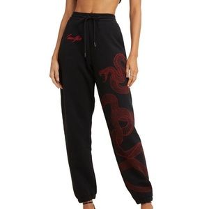 I.AM.GIA Astrea Snake Sweatpants - Black